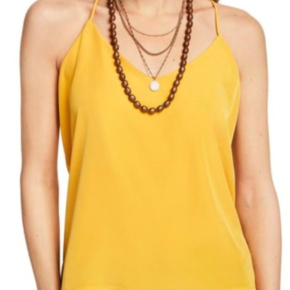 Scotch & Soda Mix Media Racerback Tank Top - Picture 1 of 10